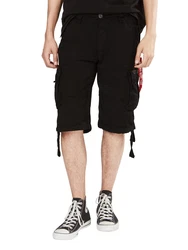 ALPHA INDUSTRIES Shorts 'Jet' schwarz