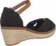 TOMMY HILFIGER Sandale 'Elba'  konjak / crna
