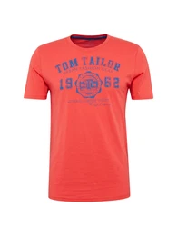 TOM TAILOR T-Shirt rot / schwarz
