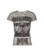 Key Largo T-shirt MT NEW YORK round silbergrau