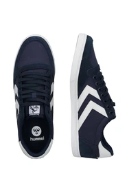 Hummel Sneaker Slimmer Stadil dunkelblau/weiß