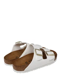 BIRKENSTOCK Pantolette 'Arizona' weiß