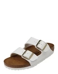 BIRKENSTOCK Pantolette 'Arizona' weiß