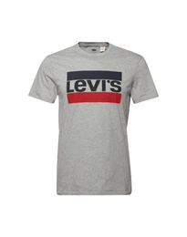 LEVI''''S Shirt blau / graumeliert / rot