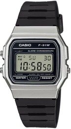 CASIO Collection Chronograph schwarz / silber