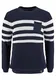 RHODE ISLAND Strickpullover marine / navy / weiß