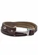 FOSSIL Armband ''''JF02205040'''' braun / silber