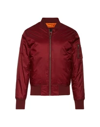 Jacke burgunder