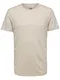 SELECTED HOMME T-Shirt Rundhalsausschnitt- beige