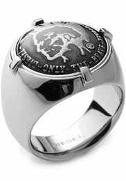 DIESEL Ring grau