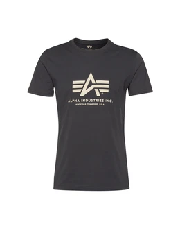 ALPHA INDUSTRIES T-Shirt graphit/wei