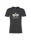ALPHA INDUSTRIES Shirt graphit / wei