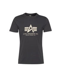 T-Shirt weiß / graphit