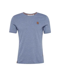 Naketano T-Shirt Italienischer Hengst VI taubenblau
