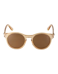 Sonnenbrille 'Hey Macarena' hellbeige / dunkelorange