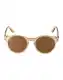 LE SPECS Sonnenbrille 'Hey Macarena' hellbeige / dunkelorange