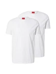 HUGO T-Shirt 'Round' 10194355 01 weiß (10194355)
