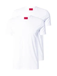 HUGO T-Shirt HUGO-V weiß