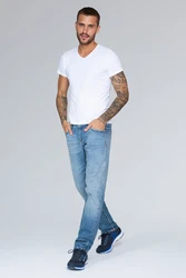 CAMP DAVID Regular-fit-Jeans Light Stone Used