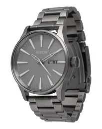 Nixon Armbanduhr Sentry SS silbergrau