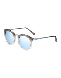 LE SPECS Sonnenbrille ''''No Smirking'''' blau / braun