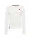 Naketano Sweatshirt Maritim VI creme / grau