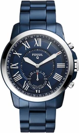 Fossil Q Quarzuhr Q GRANT, FTW1140 blau