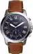 Fossil Q Quarzuhr Q GRANT, FTW1122 blau / braun / silber