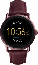 Fossil Q Digitaluhr Q WANDER, FTW2113 weinrot