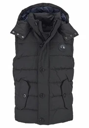 Superdry Steppweste EVEREST GILET schwarz