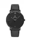 Kapten & Son Analoguhr ''''Pure Nox'''' schwarz