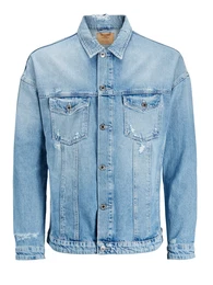 JACK & JONES Jeansjacke blau