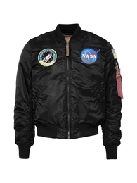 Bomberjacke ''''MA-1 VF NASA'''' schwarz