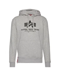 Sweatshirt graumeliert / schwarz