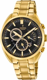 FESTINA Chronograph »F20267/3« gold / schwarz
