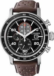 CITIZEN Chronograph CA0641-24E braun / schwarz / silber