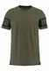 PUMA T-Shirt Rebel khaki / schwarz