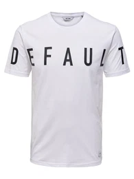 Only & Sons T-Shirt schwarz / weiß