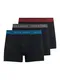 JACK & JONES Boxershorts blau / rot / schwarz / grau