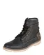 MUSTANG Schnürstiefel mit Fütterung graphit
