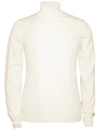 J.Lindeberg Lyd True Merino-Rollkragenpullover weiß
