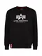ALPHA INDUSTRIES Sweatshirt schwarz / wei