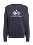 ALPHA INDUSTRIES Sweatshirt marine/rot/weiß ALPHA INDUSTRIES Sweatshirt marine/rot/weiß