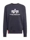 ALPHA INDUSTRIES Sweatshirt navy / weiß