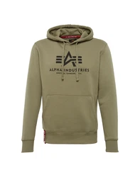 ALPHA INDUSTRIES Sweatshirt oliv/schwarz