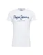 Pepe Jeans Shirt ''''ORIGINAL STRETCH'''' navy / weiß