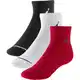 Jordan Sportsocken ''''Quarter'''' rot / schwarz / wei