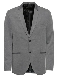 Sakko ''''JPRSTEVEN BLAZER NOOS'''' hellgrau / graumeliert
