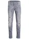 JACK & JONES Slim Fit Jeans GLENN ORIGINAL GE 178 grau