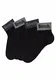 BENCH Socken grau / schwarz